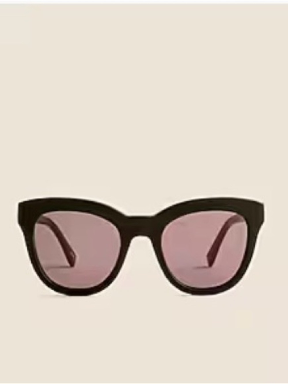 NWT J. Crew Cabana Oversized Sunglasses in Black